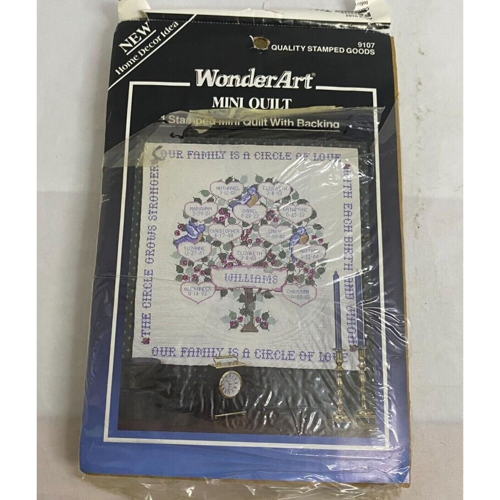 #6932 Wonder Art Mini Quilt of Tree of Life Sewing Pattern
